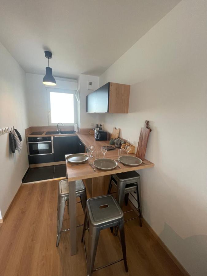 Alp Chartres - Grand Studio Avec Terrasse Et Parking Exterior foto